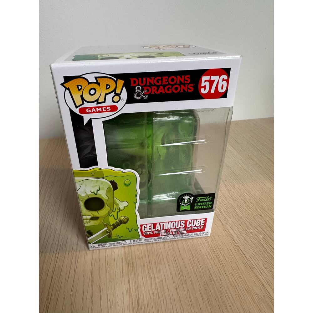Funko Pop Dungeons & Dragons Gelatinous Cube #576 Limited Edition